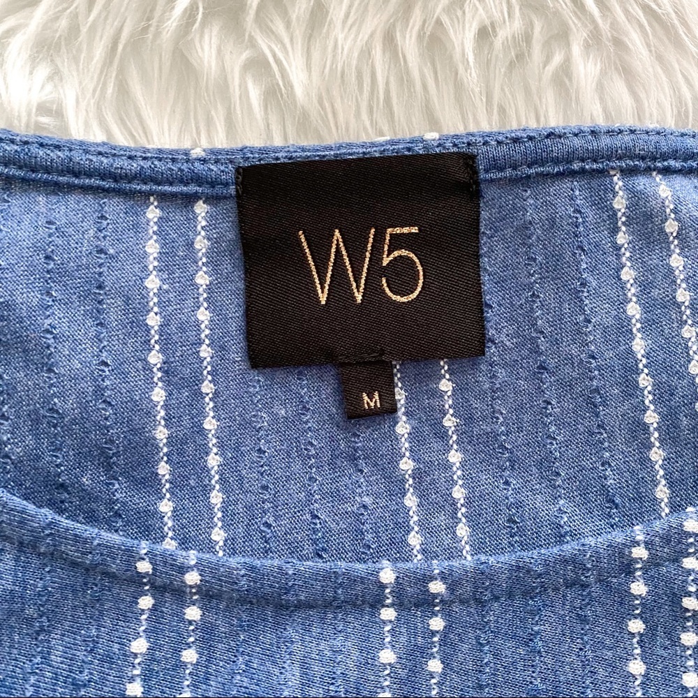 Anthropologie W5 Mariana Ruffle Sleeve Top - Picture 2 of 4